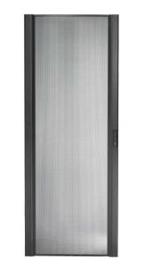 Netshelter SX 48U 750mm Wideperforated Curved Door Black