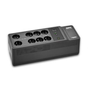 Back-UPS, 500VA/300W Floor/Wall Mount, 230V, 8x French/Belgian outlets, USB Type A Port, User Replaceable Battery