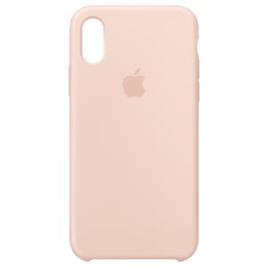 iPhone Xs - Silicone Case-  Pink Sand
