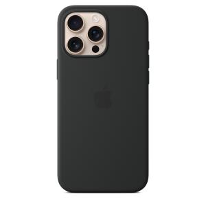 iPhone 16 Pro Max - Silicone Case With Magsafe - Black