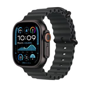 Watch Ultra 2 Gps + Cellular 49mm Black Titanium Case With Black Ocean Band (MX4P3QA/A)