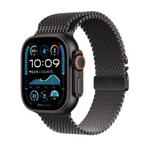 Watch Ultra 2 Gps + Cellular 49mm Black Titanium Case With Black Titanium Milanese Loop - Small (MX4W3QA/A)