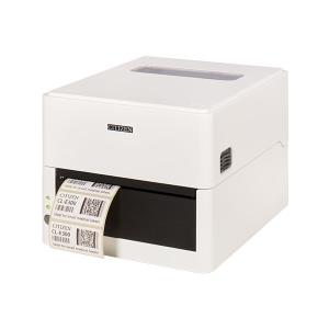 Cl-e300 - Desktop Printer - Direct Thermal - 118mm - USB / Serial / Ethernet - White