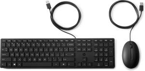 Wired Desktop 320MK Keyboard and Mouse - Qwertzu German