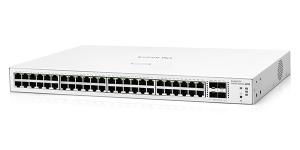 Aruba Instant On 1830 48G 4SFP Switch, 48 RJ-45 10/100/1000 ports, 4 SFP 1GbE ports