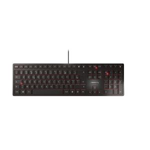 KC 6000 SLIM - Keyboard - Corded USB - Black - Azerty Belgian