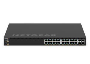 GSM4328 - M4350-24G4XF Fully Managed Switch with 24x1G PoE+ (648W Base, up to 720W) and 4xSFP+