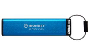 Ironkey Keypad 200c - 256GB USB Stick - USB 3.2 / USB-c - FIPS 140-3 Level 3 (pending) - Aes 256-bit Encrypted