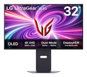 Dual-Mode Gaming Monitor - Ultragear 32GS95UV-B - 32in - 3840 x 2160 4K (UHD) - OLED 0.03ms 16:9
