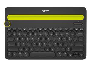 Bluetooth Multi-device Keyboard K480 Black - Qwerty Ch Bt Central