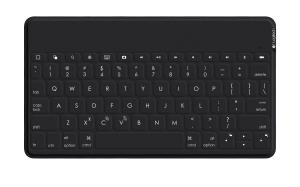 Keys-to-go Ultra-portable Bluetooth Keyboard For iPad/iPhone - Black Qwerzu - Deu - Central