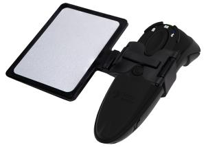 Durascan D760 - Professional Barcode Scanner & Passport Reader With Phone Holder - Black