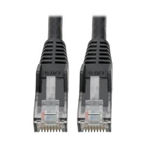 TRIPP LITE Patch cable - CAT6 - UTP - Snagless - 15cm - Black