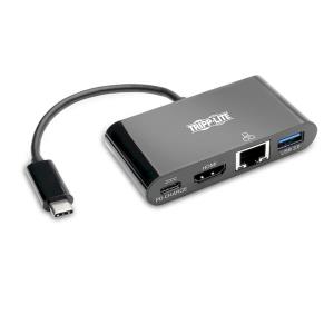 USB-C TYPE-C TO HDMI ADAPTER USB-A HUB THUNDERB 3 4K PD CHRGE