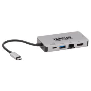 USB-C PRT DOCK STATION HDMI 4K VGA USB-A/USB-C PD CHARG 3.0 GRY