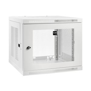 LOW PROFILE SWITCH DEPTH WALL MOUNT RACK ENCLOSURE WHT 9URM