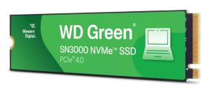 SSD - WD Green SN3000 NVMe - 500GB - Pci-e Gen4 x4 - M.2 2280