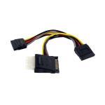 Splitter Cable SATA To Low Profile4 With 2x SATA Power
