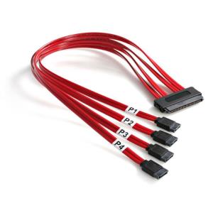 Serial Attached Scsi SAS Cable - Sff-8484 To 4x SATA 50cm