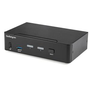 KVM Switch - 2 Port DisplayPort  - 4k60hz - USB 3.0 Hub