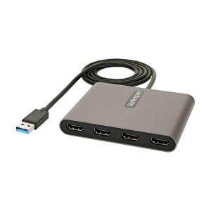 USB 3.0 To 4 Hdmi Adapter - External Video/graphics Card 108