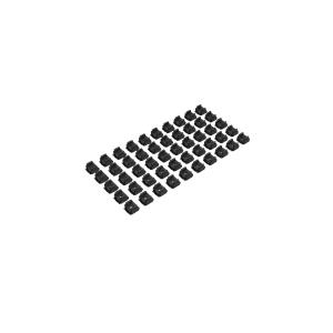 10-32 CAGE NUTS (QTY 50) .