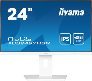 Desktop USB-C Monitor - ProLite XUB2497HSN-W2 - 24in - 1920x1080 (FHD) - White