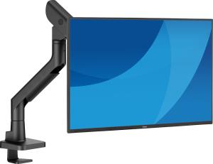 Ergonomic and Space-saving Support For Monitors up to 49in - Black