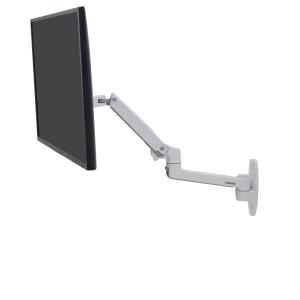 LX Wall Monitor Arm (white) Single Monitor Mount