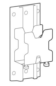 Accessory Mini Pc Mount For Lx Pro Wall System - White