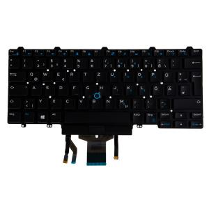 Notebook Keyboard - Non Backlit 83 Keys - Single Point - Qwertzu German For Latitude E7270
