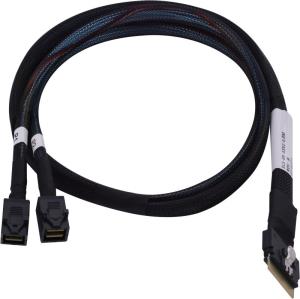 Cable ACK-I-SlimSASx8-2MiniSAS-HDx4-0.8M