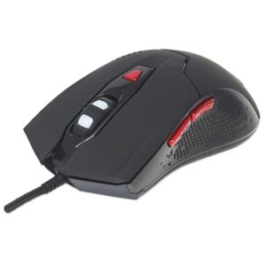 Wired Optical Gaming Mouse with LEDs 6-Button with Scroll Wheel