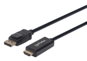 DisplayPort Male To Hdmi Male Cable 2m Black (152679)