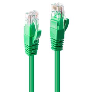 Network Cable - CAT6 - U/utp - Snagless - 1m - Green