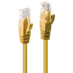 Network Cable - CAT6 - U/utp - Snagless - 3m - Yellow