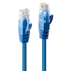 Network Patch Cable - CAT6 - U/utp - Snagless - Gigabit Blue - 30m