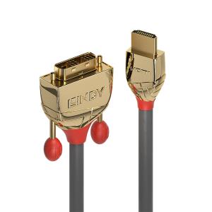 Cable - Hdmi Male To DVI-d Single Link Male - Goldline - 5m