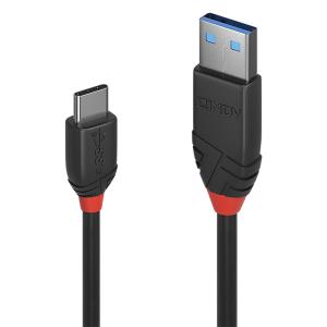 Cable - USB 3.1 Type A Male To C Male 3a - 1m - Blackline