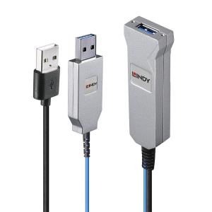 Cable Fibre Optic - USB 3.0 USB-a Male - USB-a Female - 30m