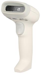 Barcode Scanner Voyager 1350g USB Kit - Includes Tethered General Duty 1d/2d Standard Range White 1350g1 Scanner With USB Cable & Stand