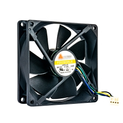 Fan 92x92x25mm 12v 4pin