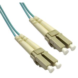 10m Lomm Om4 Fiber Optic Malelc/lc 50/125 Duplex Blue Cable