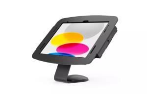 VESA Fixed 45 Degree Core Counter Stand or Wall Mount + Space Enclosure For iPad 10.2in 7-9th Gen (2019-2021) - Black