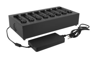 T800 Multi-bay Battery Charger 8 Bay W/z Adapter Eu
