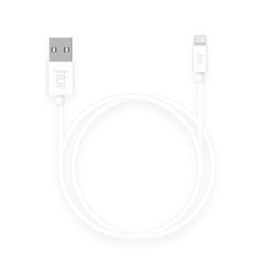 Lightning Cable - 1m - Round - White Eco