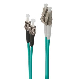 Fiber Optic Cable LC-ST 40G/100G MMD LSZH 2m