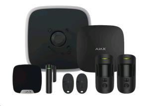 Ajax Kit 1 Cam Plus House With Key Fobs (8pd ) Black