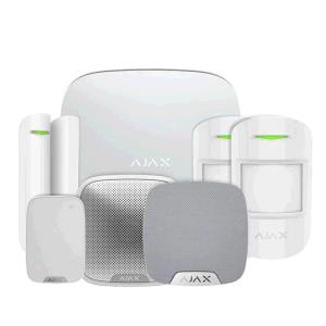 Ajax Kit 3 Plus House With Keypad (8pd) White