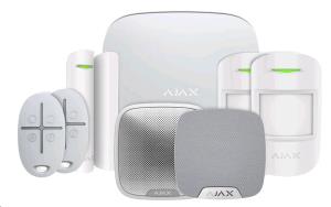 Ajax Kit 1 Plus House With Key Fobs (8pd) White